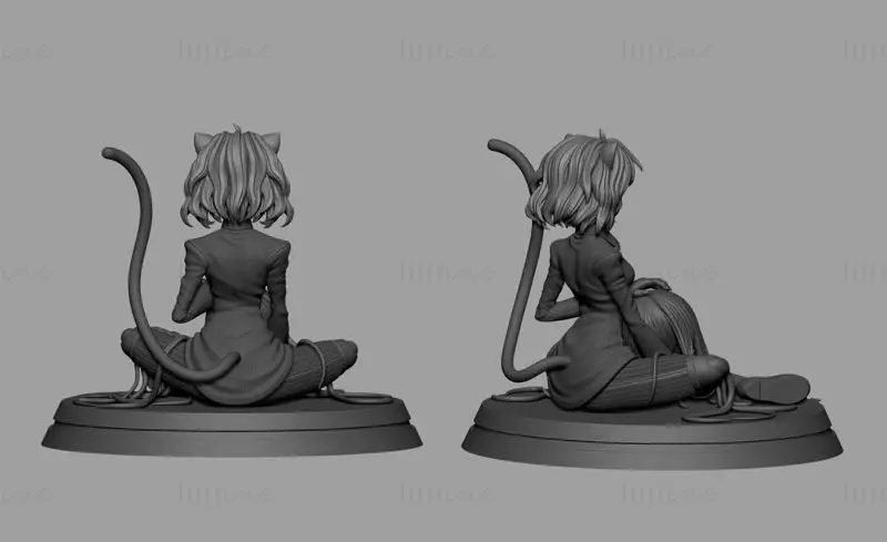 Neferpitou - Hunter x Hunter 3D Printing Model STL