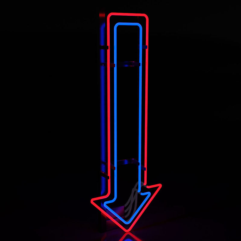 Neon Arrow Sign 3D Model
