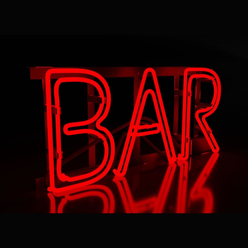 Neon Bar Sign 3D Model