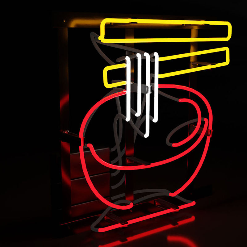 Neon-Ramen-Zeichen 3D-Modell