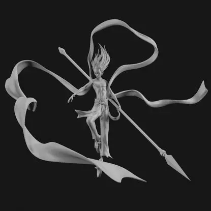 Modelo de impressão 3D NeZha STL