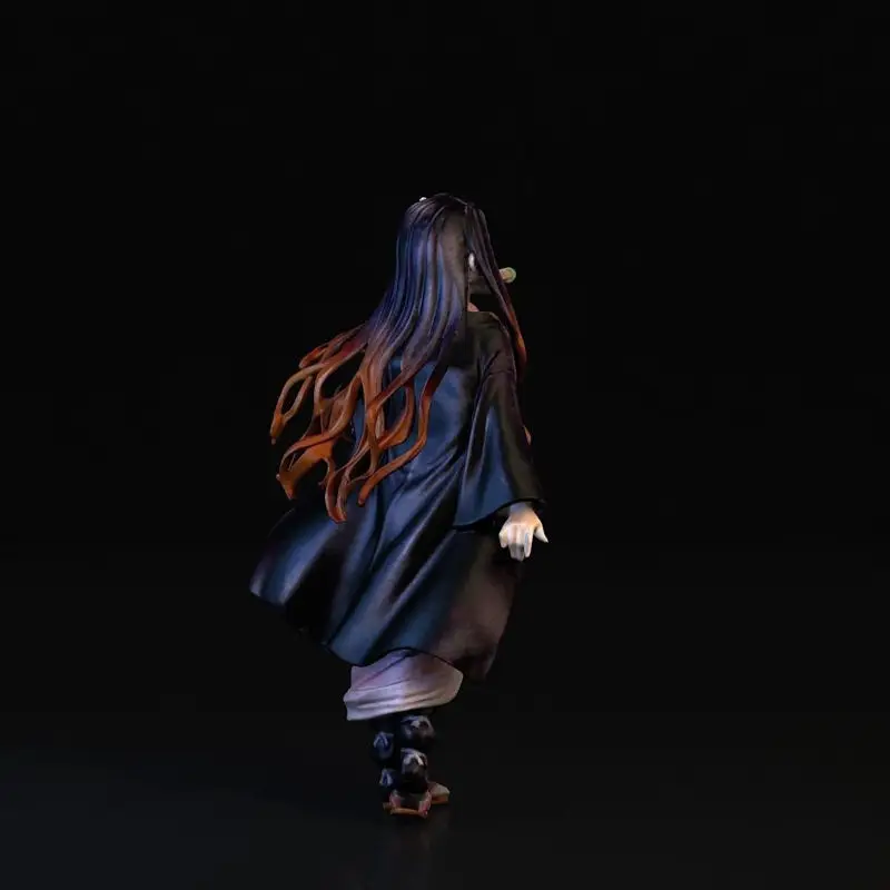 Nezuko Kamado Demon Slayer 3D-utskriftsmodell STL-filer - Anime-figurfiler av høy kvalitet
