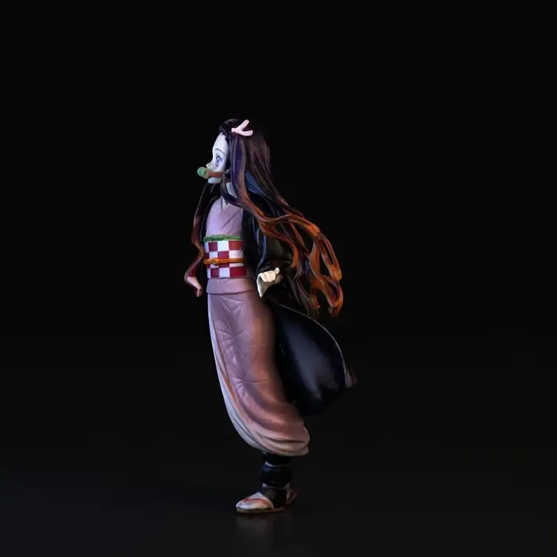 Nezuko Kamado Demon Slayer 3D-utskriftsmodell STL-filer - Anime-figurfiler av høy kvalitet