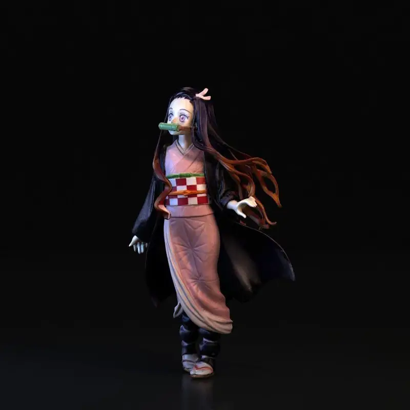 Nezuko Kamado Demon Slayer 3D-utskriftsmodell STL-filer - Anime-figurfiler av høy kvalitet