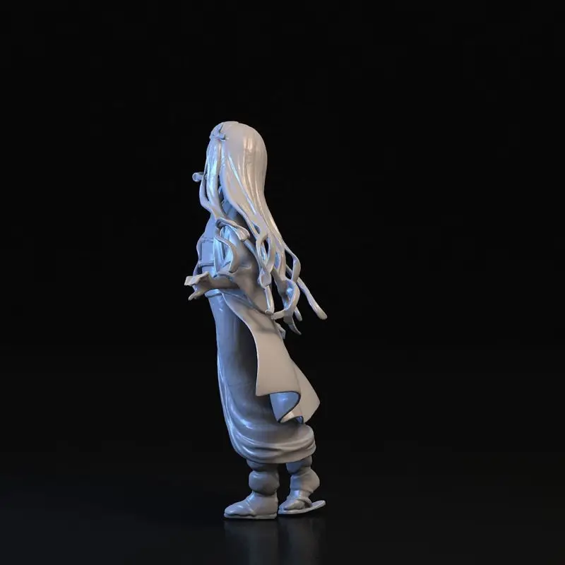 Nezuko Kamado Demon Slayer 3D-utskriftsmodell STL-filer - Anime-figurfiler av høy kvalitet