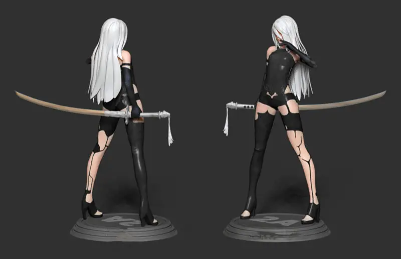 STL файлове за 3D печат на Nier 2A