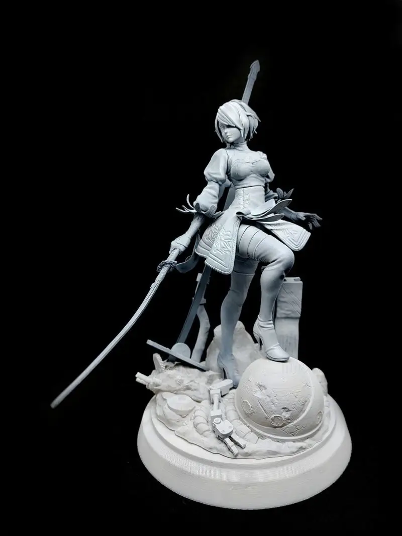 Nier Automata 2B 3D Print Model STL файлы