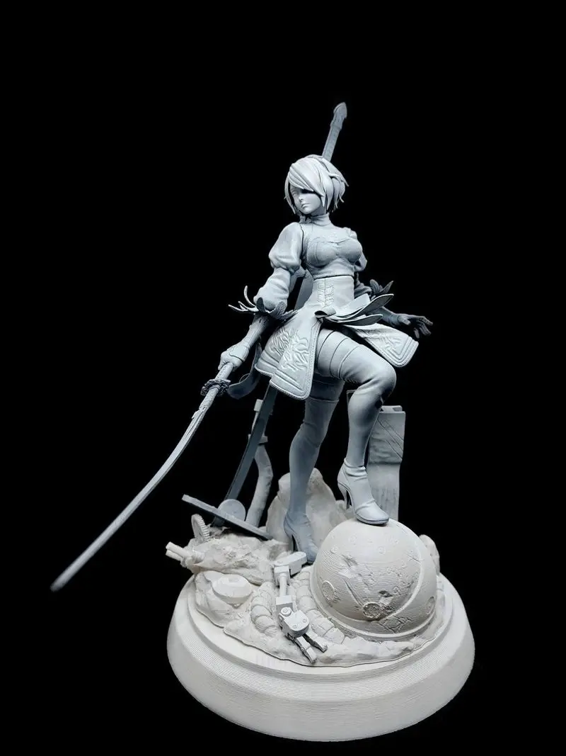 Nier Automata 2B 3D Print Model STL файлы