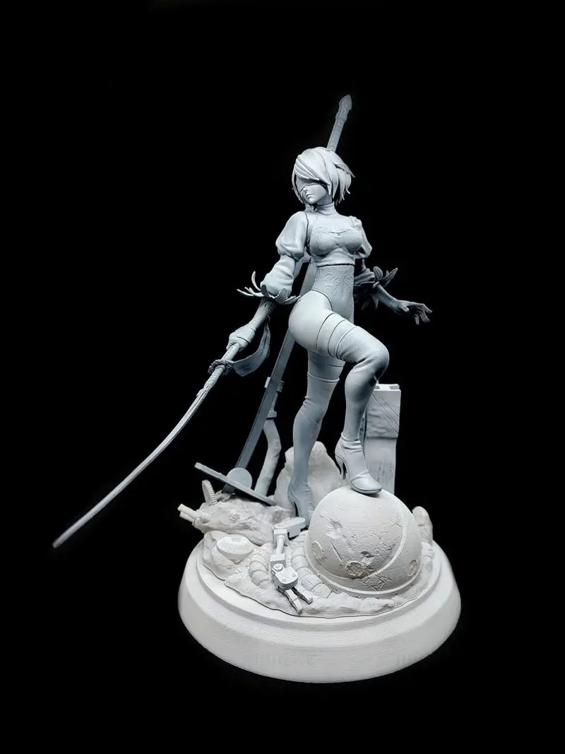 Nier Automata 2B 3D Print Model STL файлы