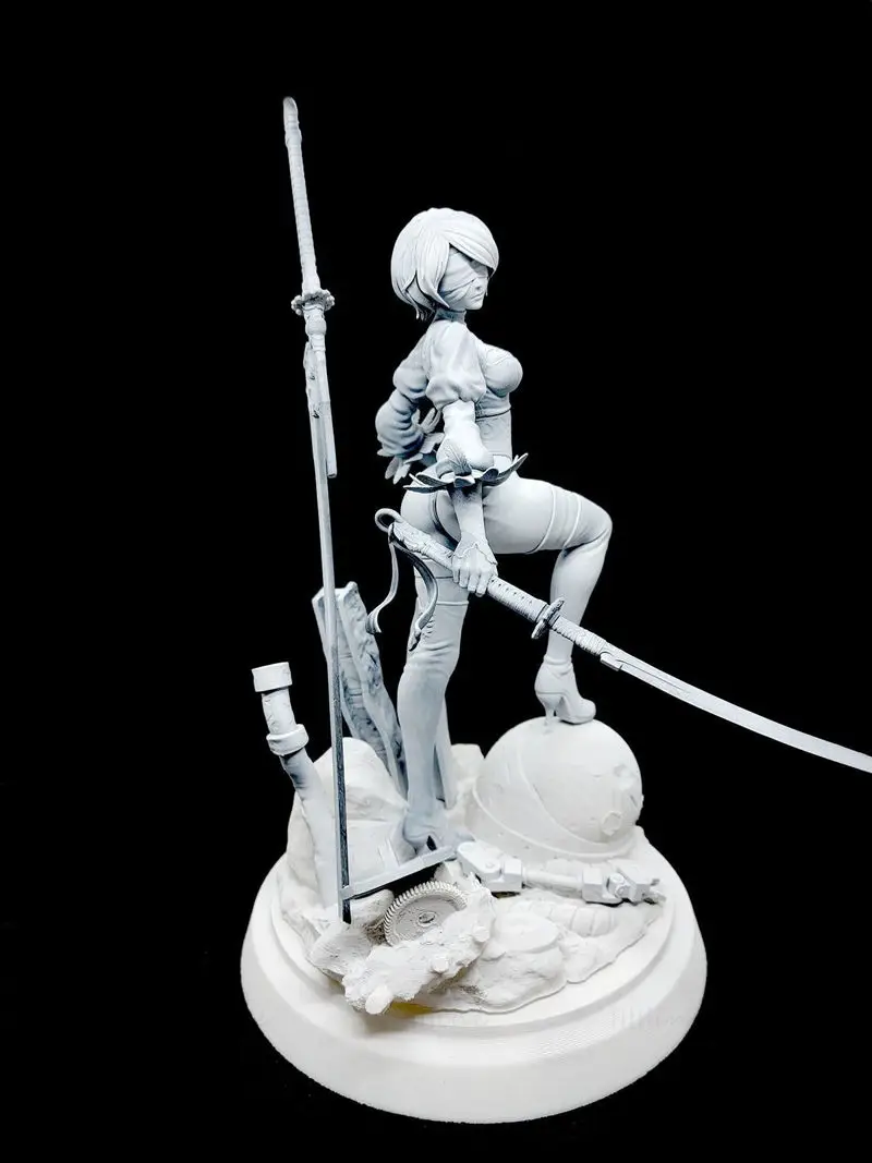 Nier Automata 2B 3D Print Model STL файлы