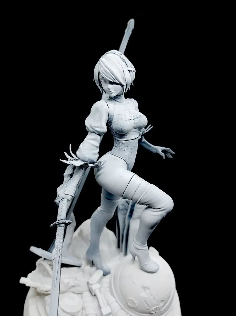 Nier Automata 2B 3D Print Model STL файлы