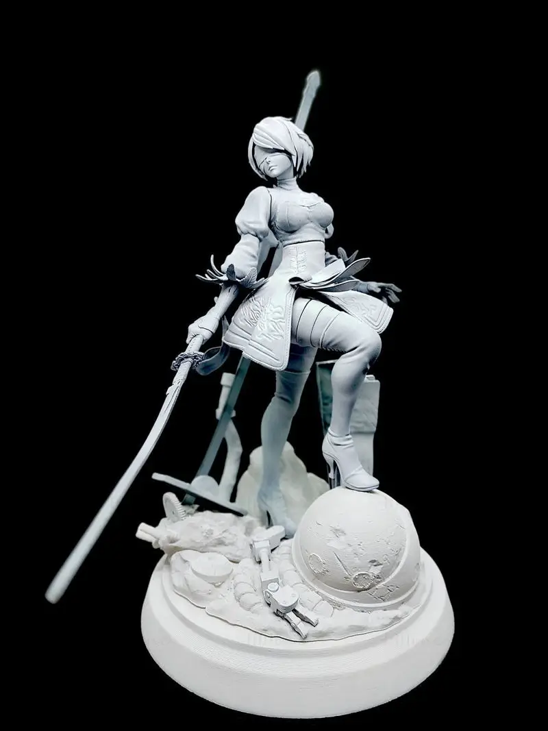 Nier Automata 2B 3D Print Model STL файлы