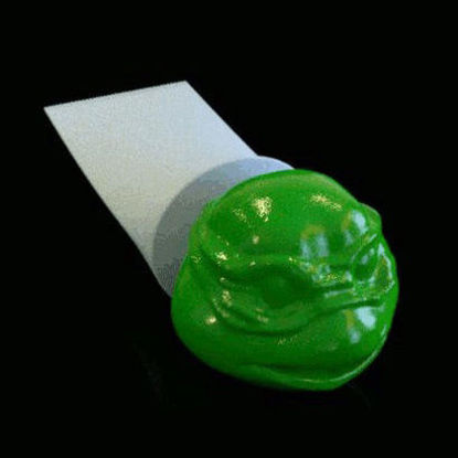 Ninja teknősök fogkrémsapka 3D-s nyomtatott modell