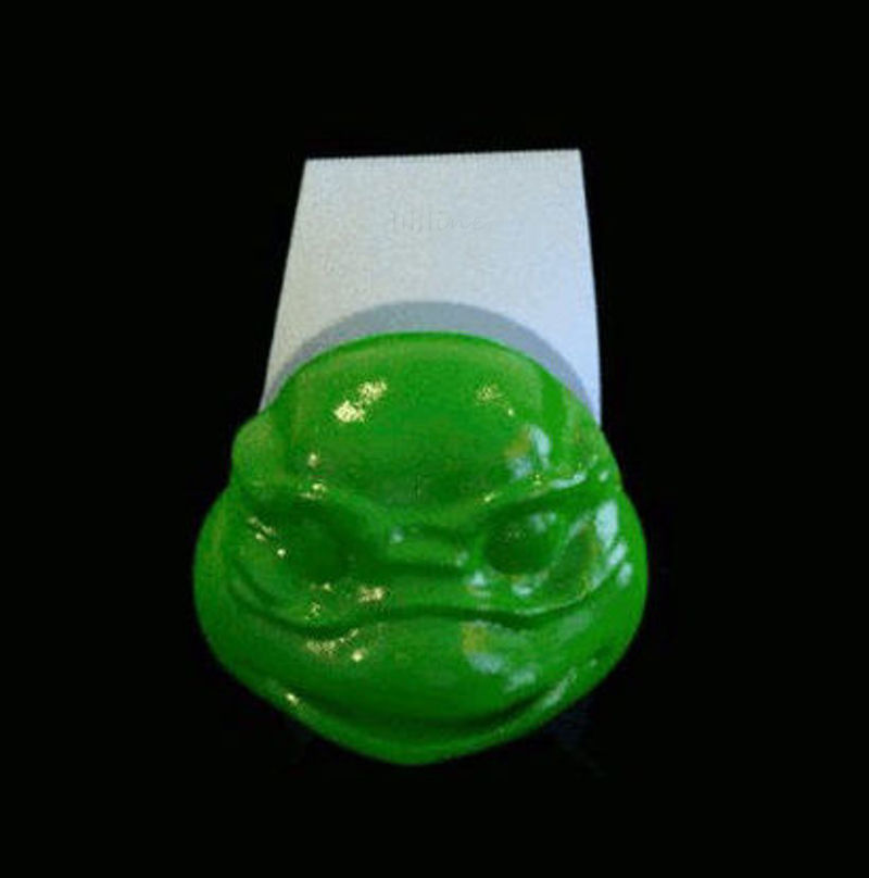 Tapa de pasta de dientes de tortugas ninja Modelo de impresión en 3d