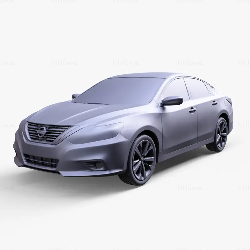 Nissan Altima SR 2019 Car 3D Model