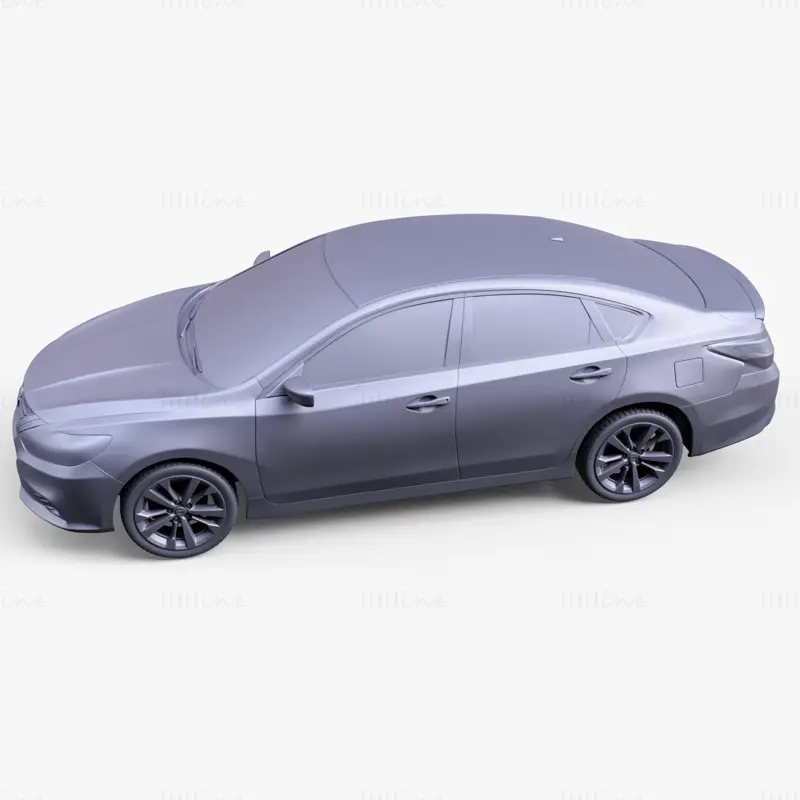 3D модел на кола Nissan Altima SR 2019