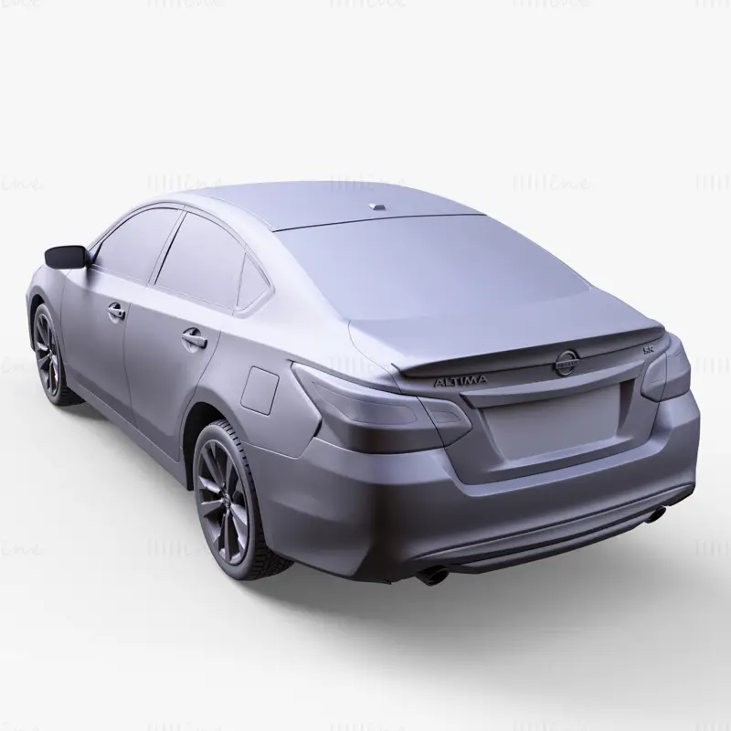 Nissan Altima SR 2019 Car 3D Model