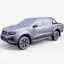 Modello 3D del veicolo Nissan Navara Tekna 2021