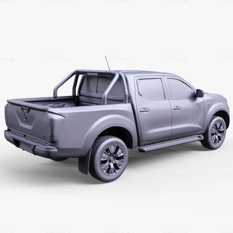 Véhicule Nissan Navara Tekna 2021 modèle 3D