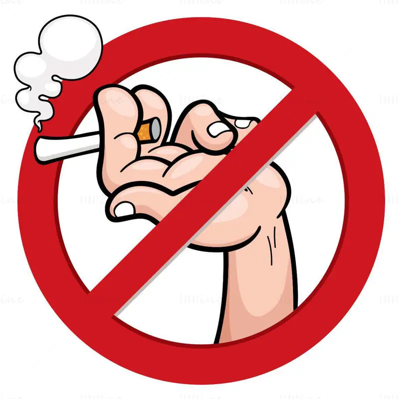 No Smoking Vector Design