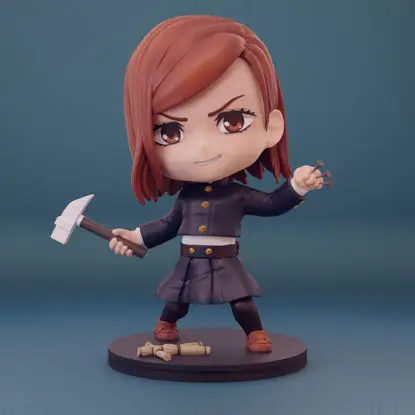 Nobara Kugisaki - Jujutsu Kaisen 3D tiskový model STL