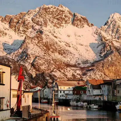 Norveç Henningsvaer fotoğrafı