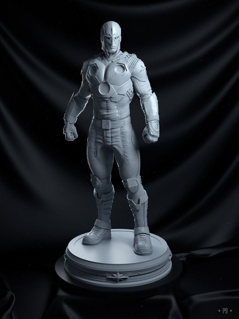 Modelo 3D de Nova Marvel listo para imprimir