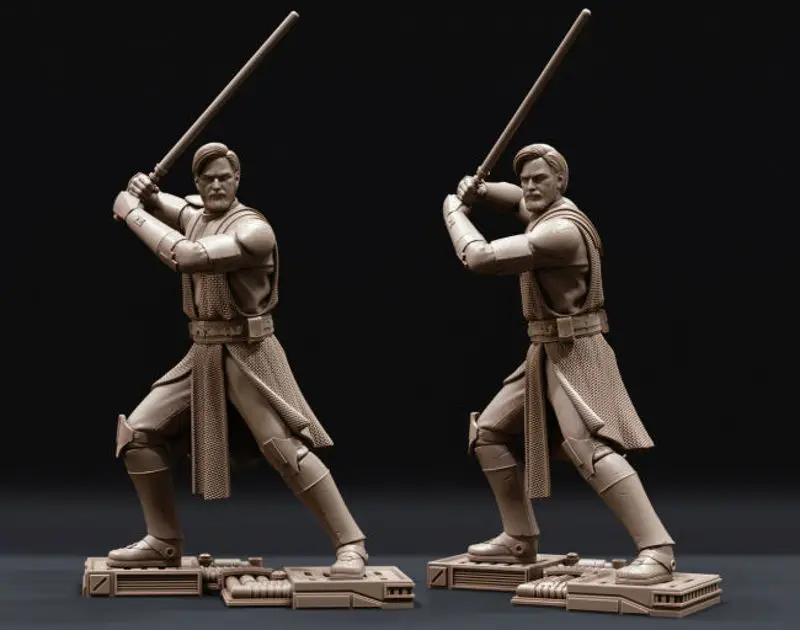 Model 3D tiska Obi-Wan Kenobi STL