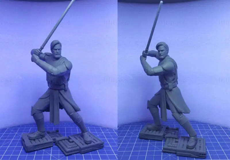 Model 3D tiska Obi-Wan Kenobi STL