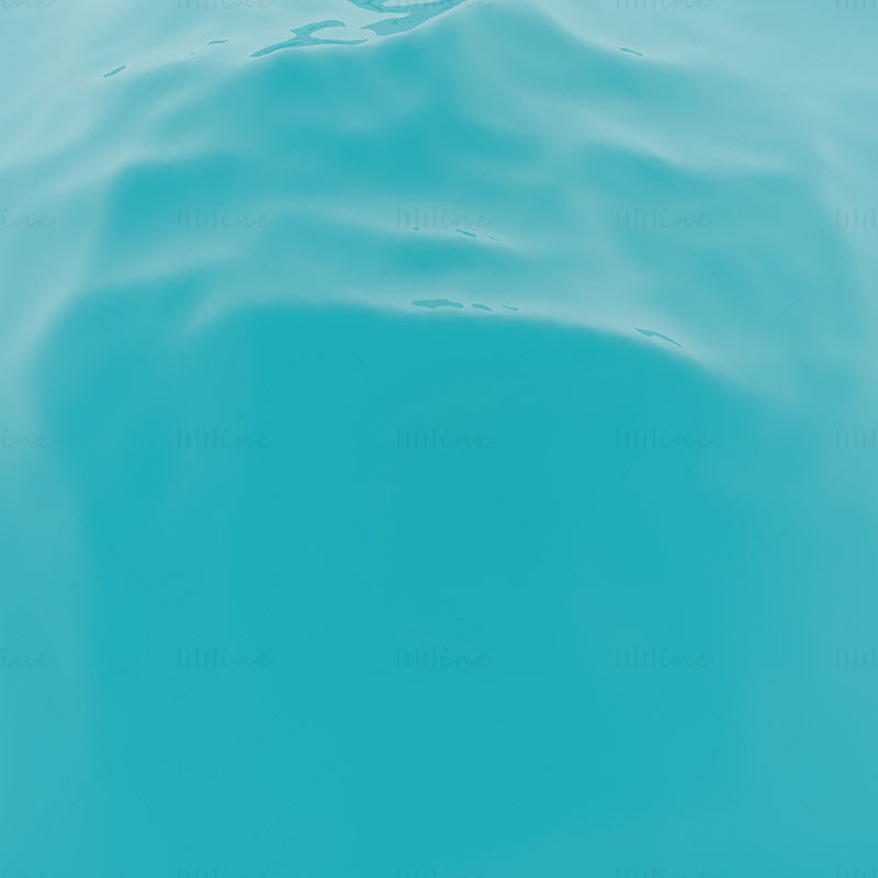 Material de Cinema4D de agua de mar