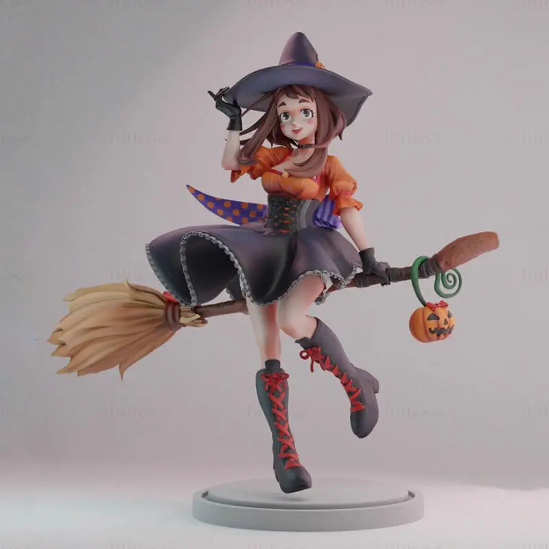 Ochaco Uraraka 3D Print Model STL