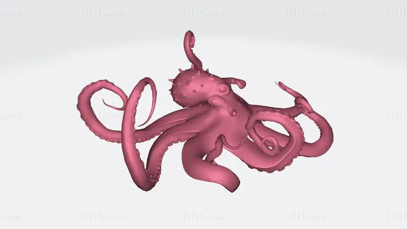 3D-tiskalni model hobotnice