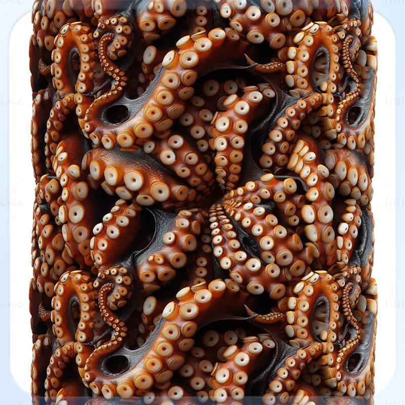 Octopus Seamless Texture