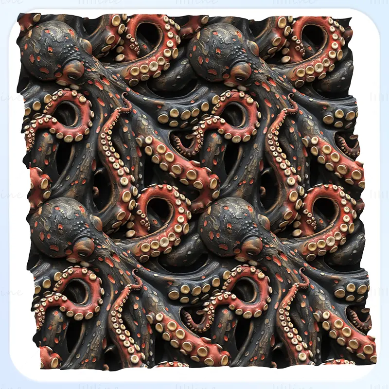 Octopus Seamless Texture