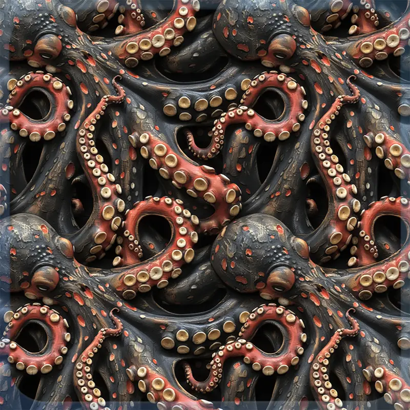 Octopus Seamless Texture