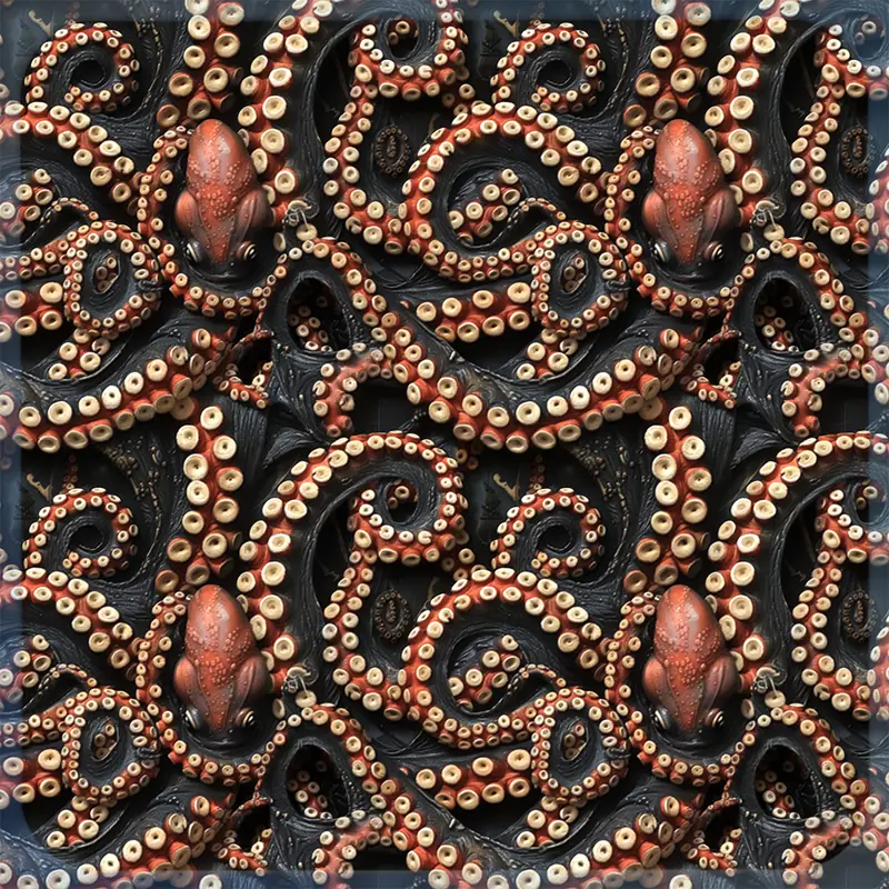 Octopus Seamless Texture