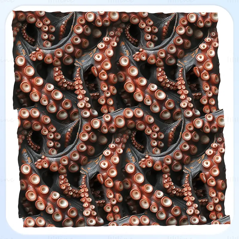 Octopus Seamless Texture