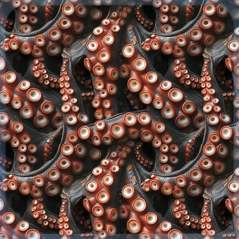 Octopus Naadloze Textuur