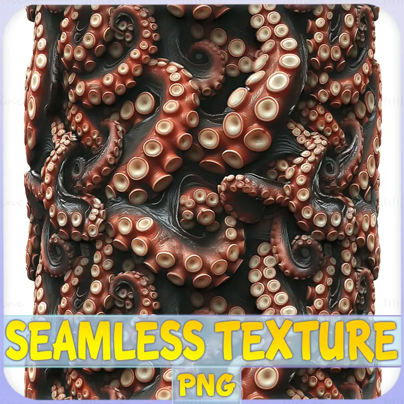 Octopus Seamless Texture