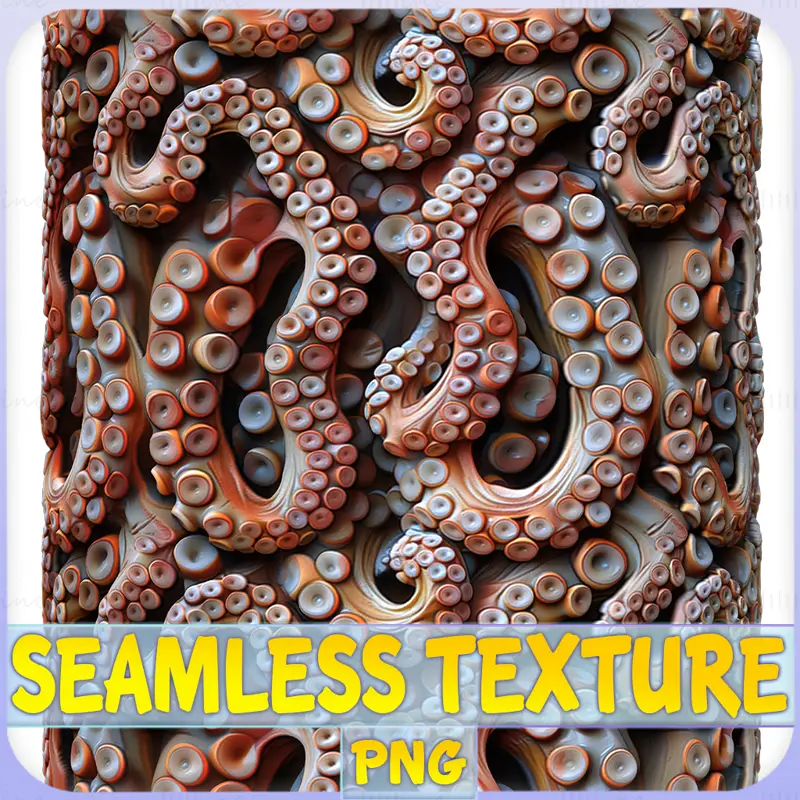 Octopus Seamless Texture