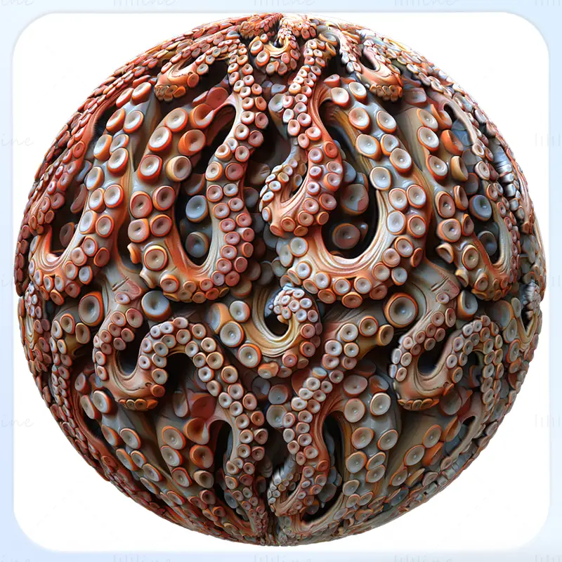 Octopus Seamless Texture