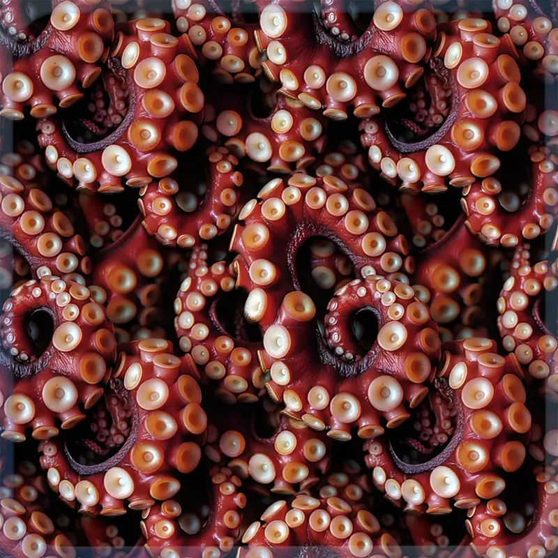 Octopus Naadloze Textuur