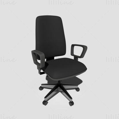 Офисный стул 3D модель