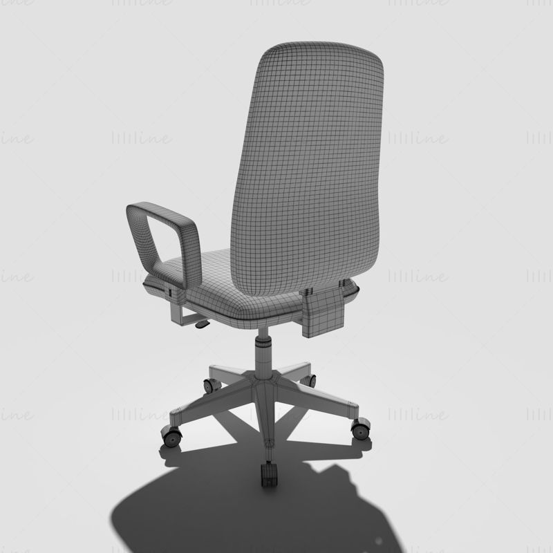 Ofis Koltuğu 3D Modeli