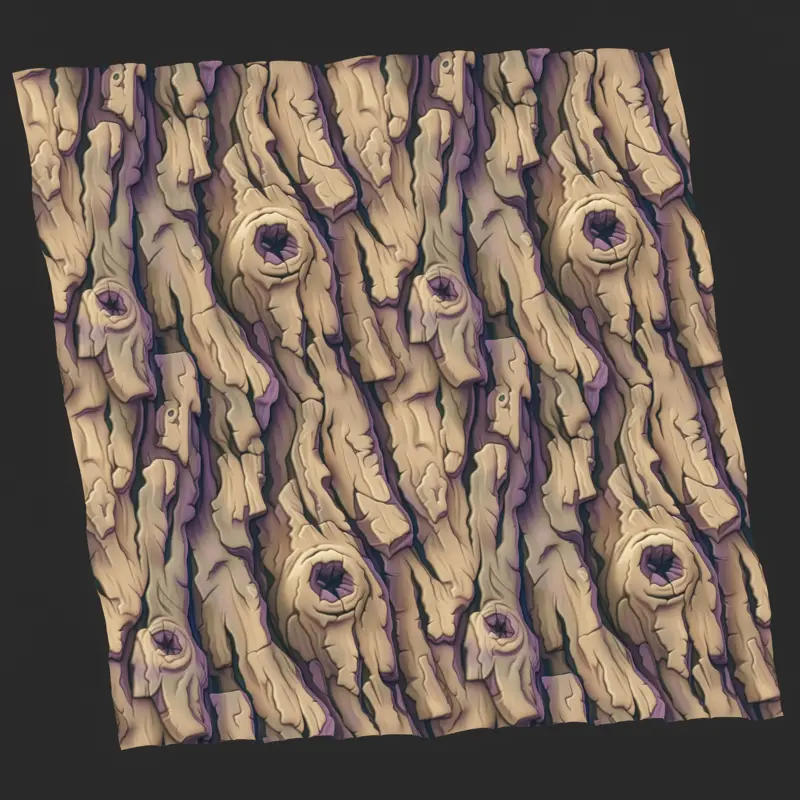 Old Bark Seamless Texture