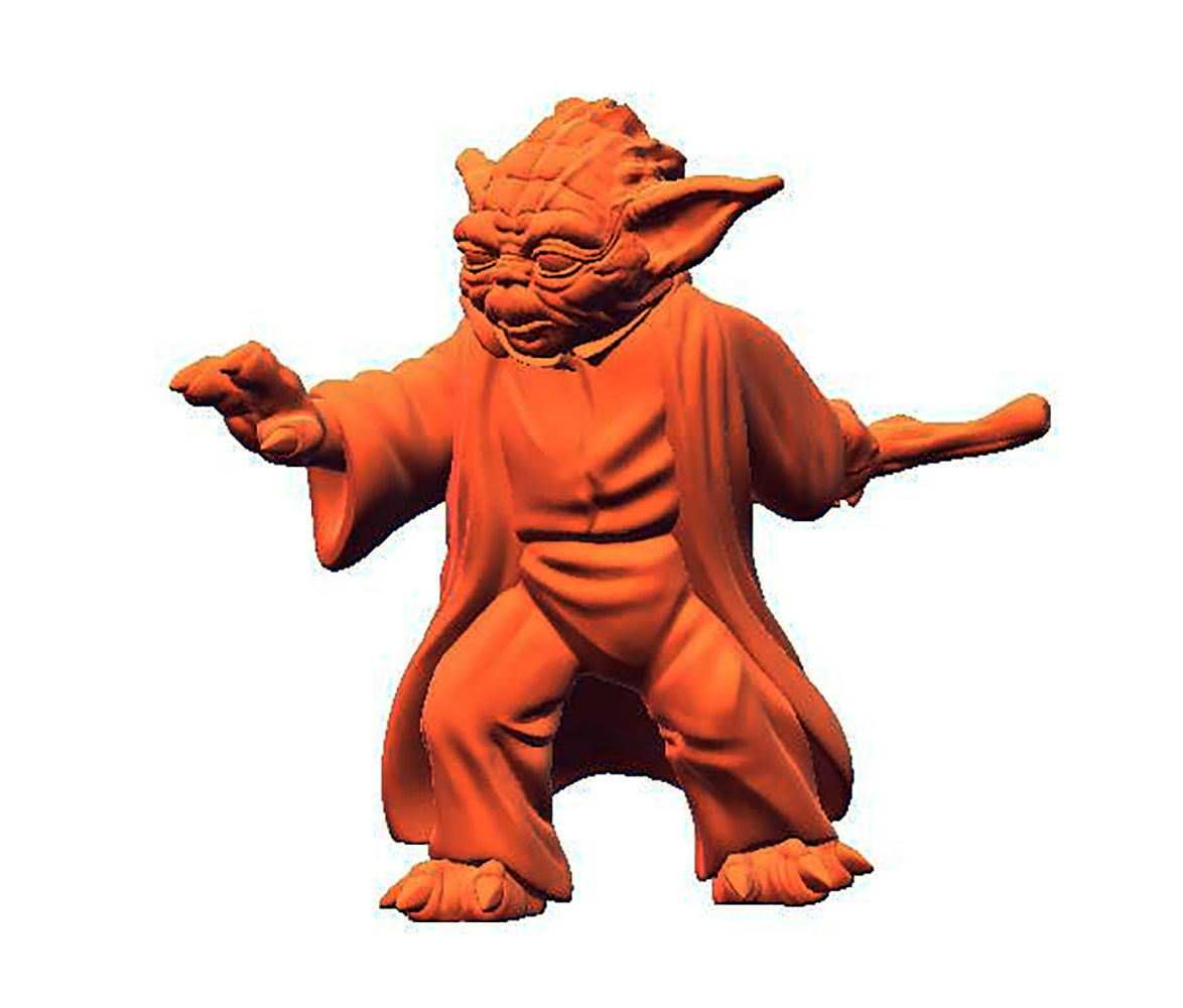 Old Master Yoda 3D Printing Model STL