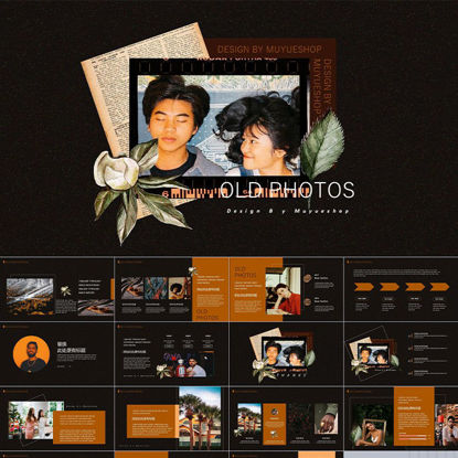 OLD PHOTOS PowerPoint Template