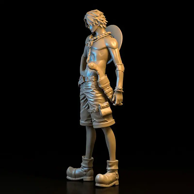 Модель One Piece Ace 3D Printed STL