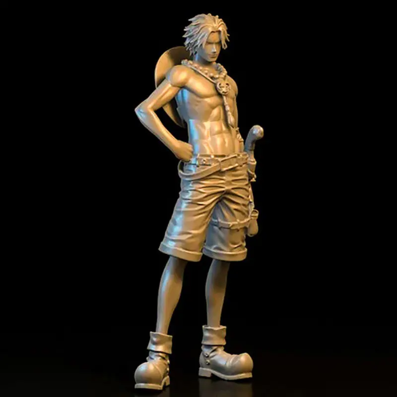 ワンピース ポートガス·D·エース  3D プリント モデル STL