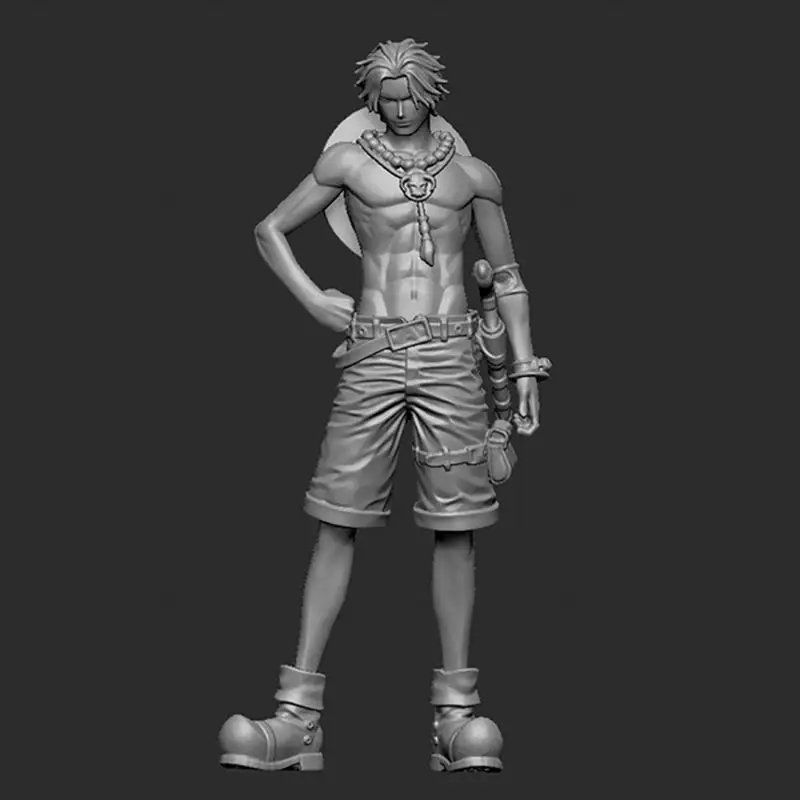 One Piece Ace 3D Printing Model STL